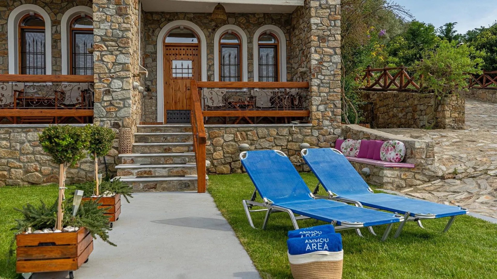 Ammou Area Villa Ammoulianí Feriehus